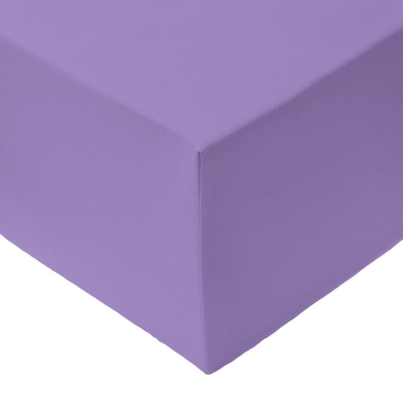 Jersey bed sheet with elastic band - violet ( 8 ) Dream Line