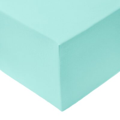 Turquoise-coloured Jersey bed sheet with elastic band ( 43 ) Dream Line