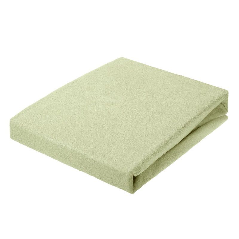 Terry towelling with elastic band, olive green colour ( 24 ) Dream Line