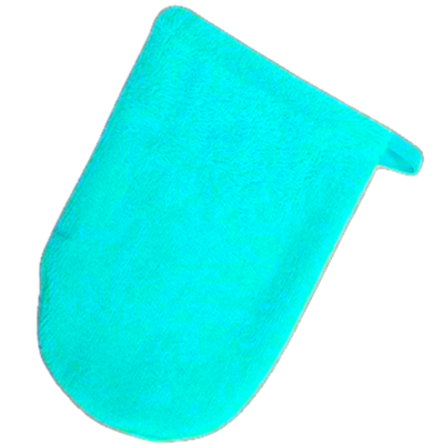 Serviette de bain - tissu éponge - turquoise ( 43 )