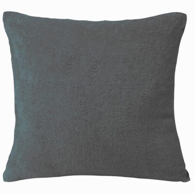 Terry pillowcase - Dream Line - 40 x 40 cm - Graphite