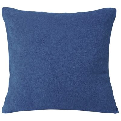 Terry pillowcase - Dream Line - 40 x 40 cm - Navy blue