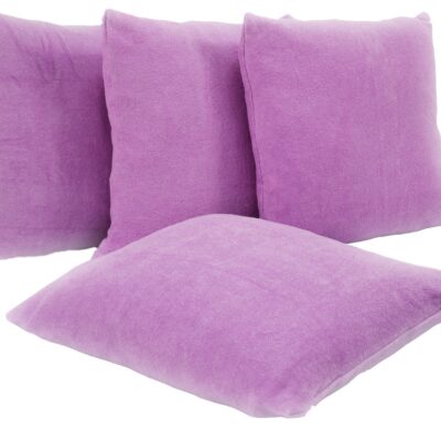 Terry pillowcase - Dream Line - 40 x 40 cm - Purple