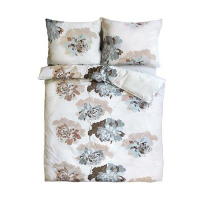 Linge de lit en satin de coton - motif 18 609/1 - Andropol